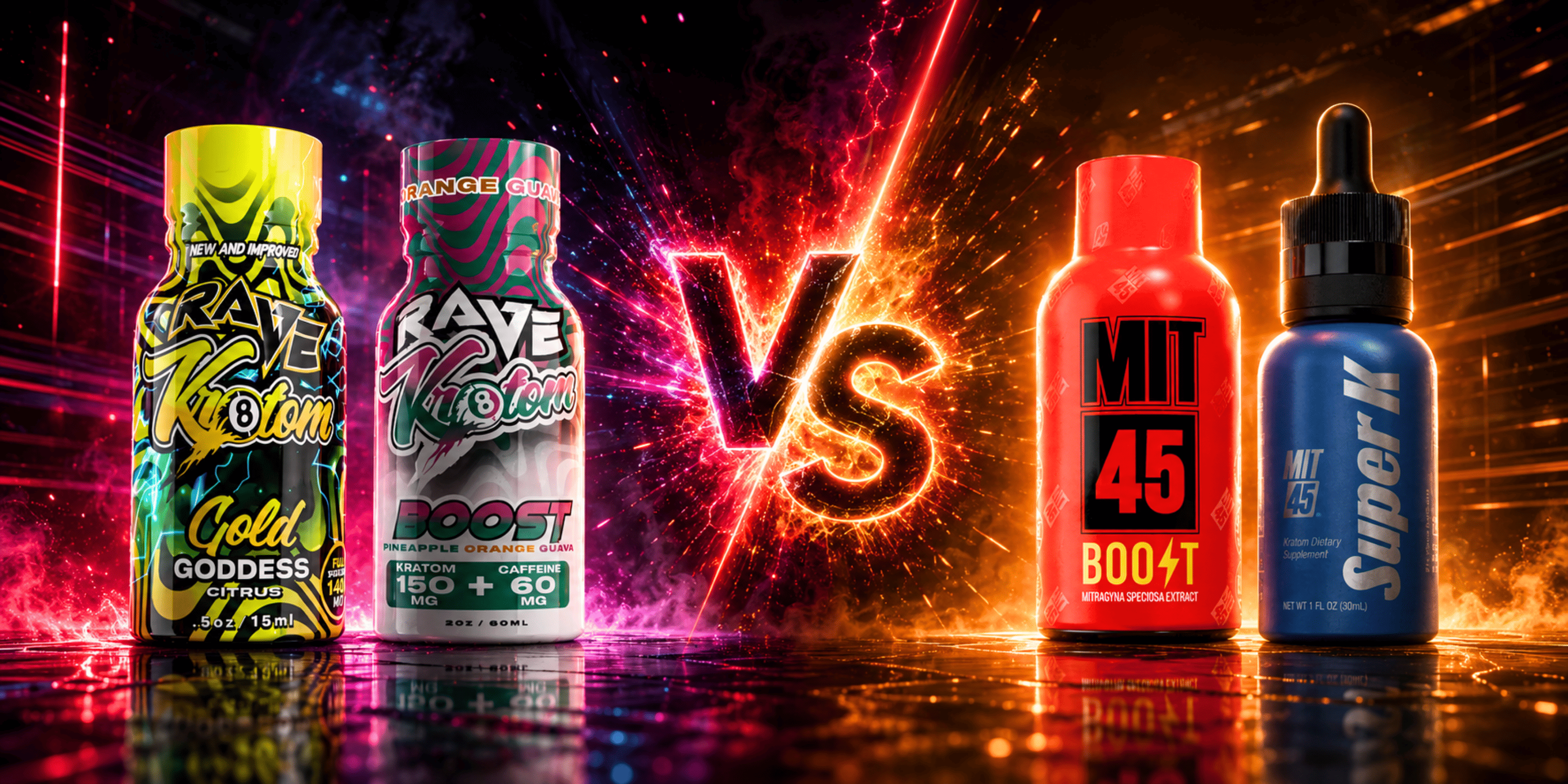 Rave Kratom vs MIT45: Full Brand Comparison Guide